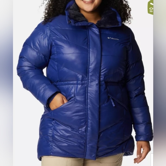 Columbia Jackets & Blazers - Columbia Puffer Jacket XL in "Sapphire Gunmetal" Jewel tone vibes